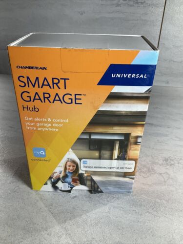 Chamberlain Hub MYQ-G0301 Garage Door Opener with MyQ Smart Phone Control, black (6922749444279)